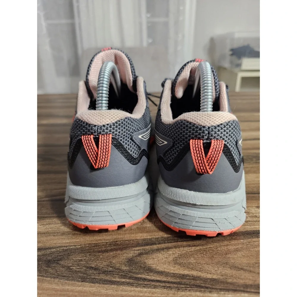 ASICS Women's Gel-Venture 8 Running Shoes Grey/Orange | Women's Size 8.5 Wide - Picture 6 of 16